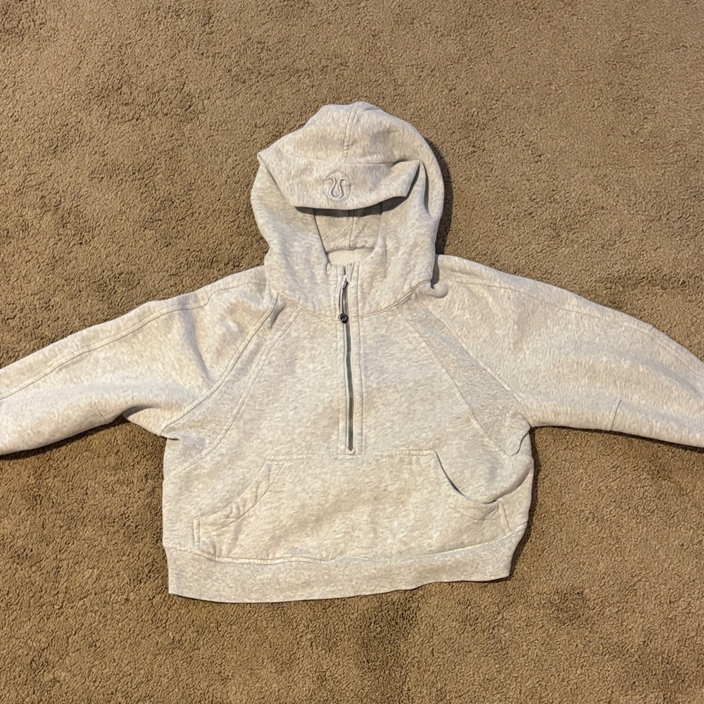 Lululemon Light Gray Scuba